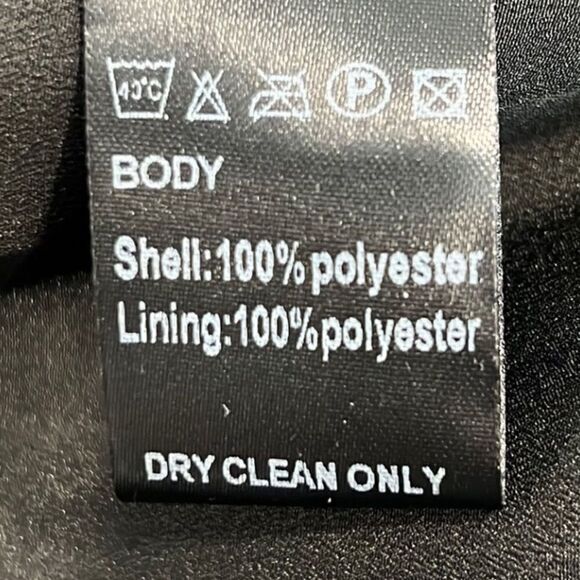 Black Faux Fur Jacket - Picture 5 of 6